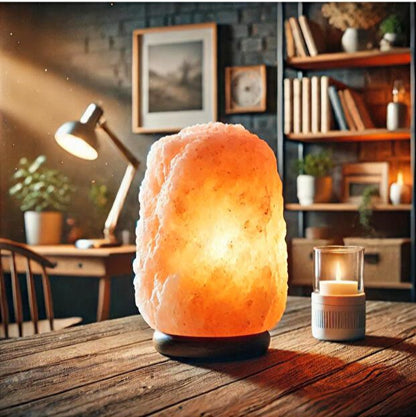 Doğal Himalaya Kaya Tuzu Lambası